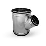 T-STUK 45° MET RUBBER