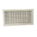 TEP-D-RAL - KADER 3 CM -  ALUMINIUM WANDROOSTER MET VLAK UITLOPEND FRONTRAAM EN DEBIETREGELAAR - RAL KLEUR