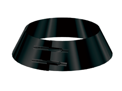 PREMIUM ZWART STORMKRAAG