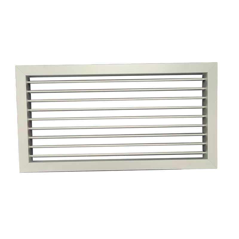 T1P-RAL - KADER 1 CM -  ALUMINIUM WANDROOSTER ENKELE DEFLECTIE - RAL KLEUR